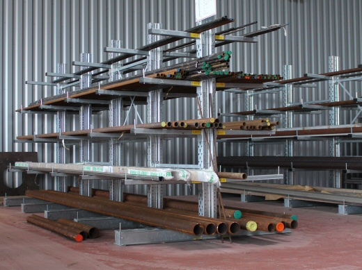 Rayonnage cantilever super lourd - Stockage intérieur et extérieur pour charges longues et très lourdes_1