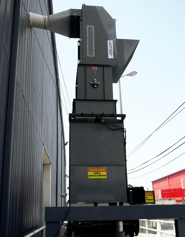 Separopack® V - Séparateur centrifuge pour la séparation air-matière en transfert pneumatique de déchets_1