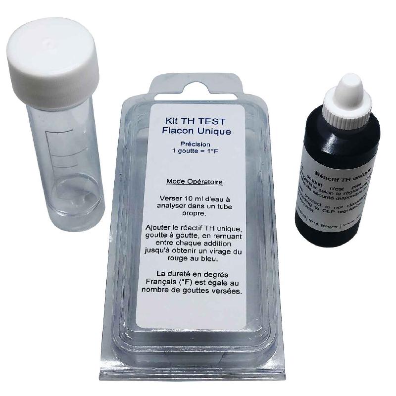 Test th test dureté d'eau à réactif unique de fabrication française_1