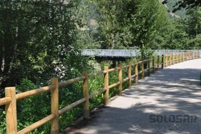 Clôture haute à emboîter - modèle Roma - 100% bois massif - pin sylvestre traité classe 4_1