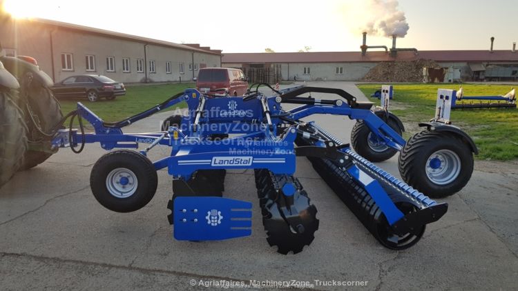 Déchaumeur à disques semi-porté 6 mètres - Landstal LST BTH 600 - neuf avec repliage hydraulique et 48 disques_1