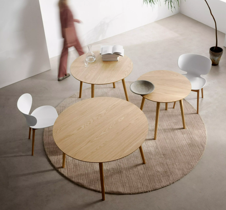 Table basse scandinave et élégante pour bureaux modernes_1