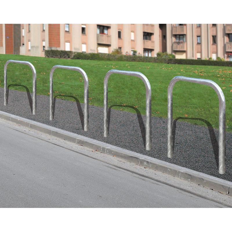 Arceau urbain simple galvanisé - Ø60mm - Réf : 204006 - Longueurs 1000, 1500 et 2000 mm_1