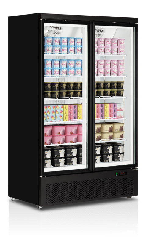 Congélateur vertical de vitrine Atom Maxi L.1253mm 2 portes TEFCOLD_1