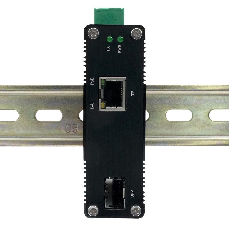 EXSYS EX-60340 Convertisseur de média industriel 60 W SFP, -40 °C à +75 °C_1