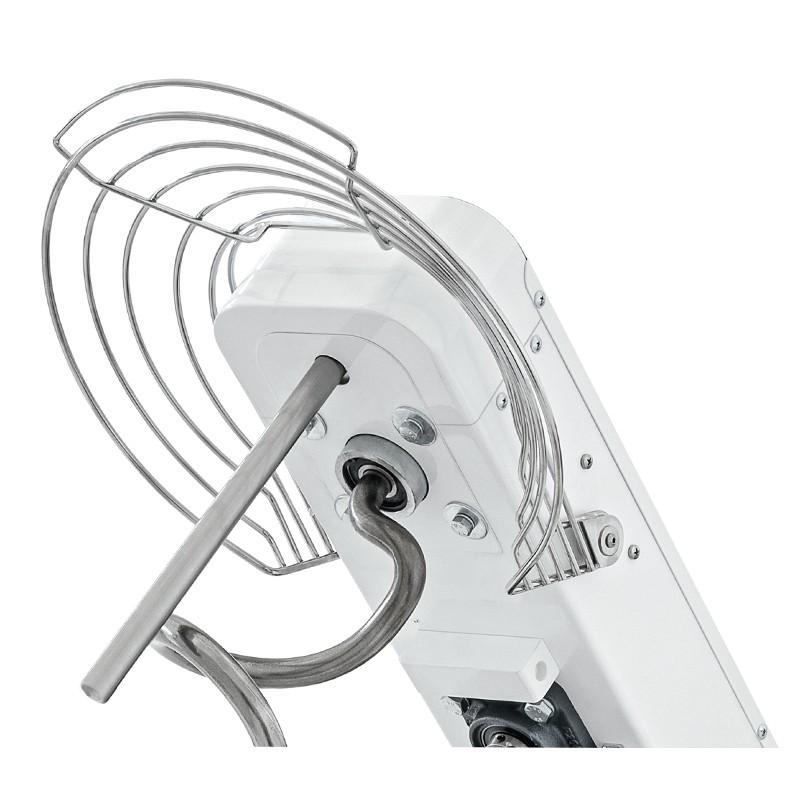 Pétrin à spirale professionnel 32L - Tête relevable et cuve extractible | Prismafood - 380_1