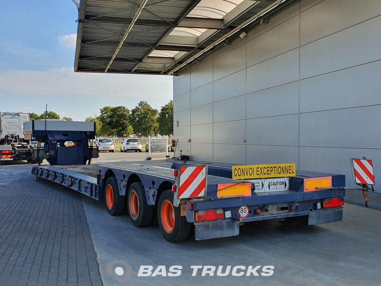 STBZ-3VA Abnehmbare Schwanenhals - Semi-remorque porte-engins Faymonville - Capacité 55.000 kg - 2004_1