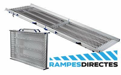 Rampe de chargement pliable AnyRamp FEAL TRP-VR - largeur 820mm - capacité 400kg - longueurs de 1000mm à 2800mm_1