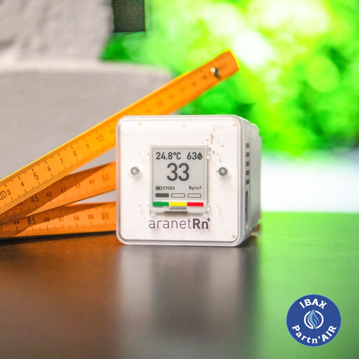 Capteur Aranet RADON Sensor Plus - Connecté, autonome et portable, mesure radon, température, humidité et pression_1