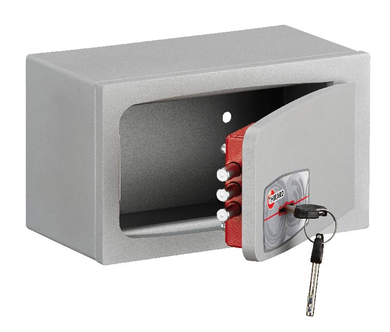 Coffre-fort Pierrefonds - 3 pênes - serrure de sécurité à clé double panneton - THIRARD_1