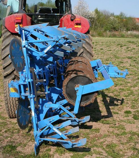 Fixpack rouleau agricole - Lemken - largeur de travail 2,50 m - charrues réversibles 3 à 5 corps_1