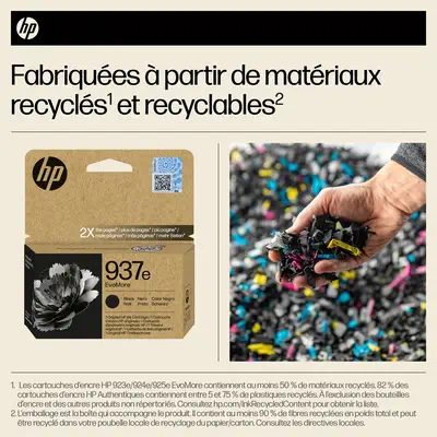 HP 937e Cartouche dencre authentique Noir EvoMore_1