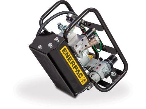 LA2504TX-QR, Deux vitesse, Légère Pompe pneumatique pour clés dynamométriques, 1,9 litres d'huile utile, pour l'utilisation avec les clés dynamométriques hydrauliques Enerpac_1