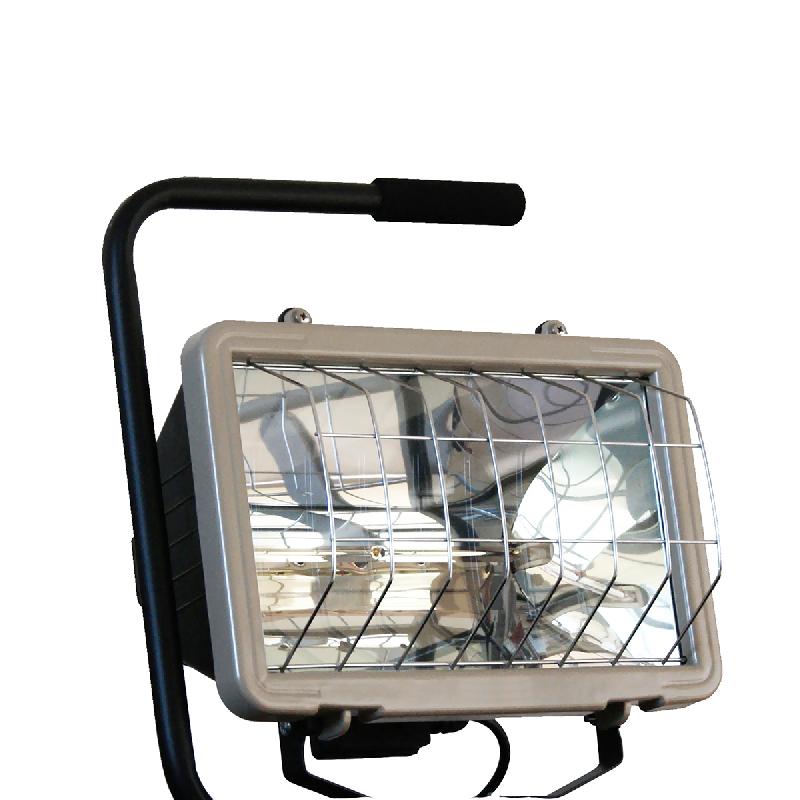 Radiant infrarouge électrique M Confort imperméable - réchauffeur halogène 1300W, couverture 10-12m²_1