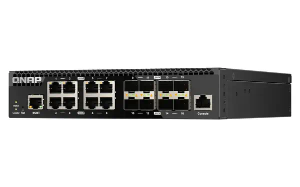QNAP QSW-M3216R-8S8T commutateur réseau Géré L2/L3 10G Ethernet (100/1000/10000) 1U Noir_1