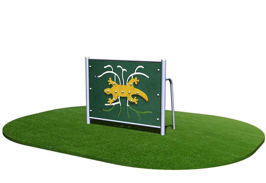 Structure de jeu avec panneau de manipulation lézard - pmlazi_1