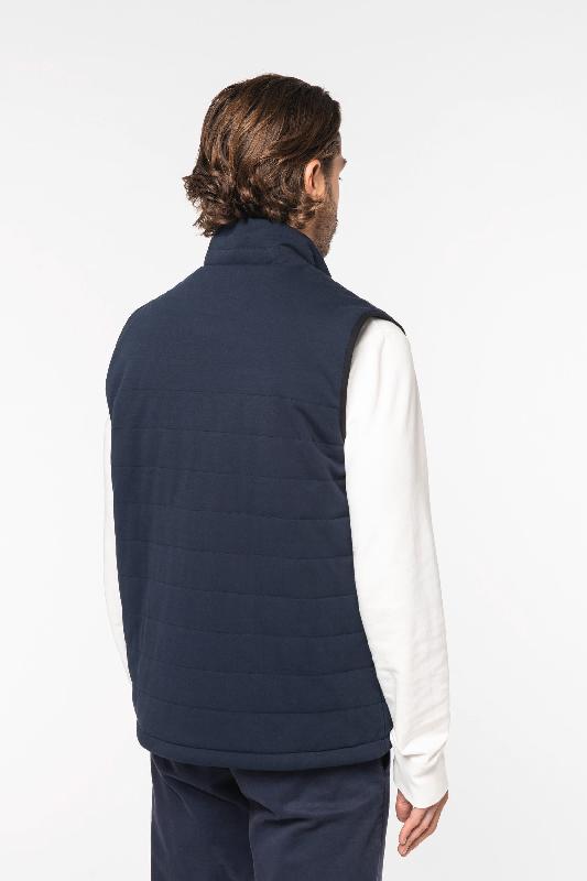 Bodywarmer écoresponsable en maille homme - Réf: NS605 - 70% coton biologique et 30% polyester recyclé - Marque Native Spirit_1
