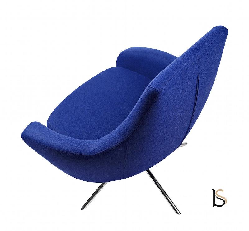 Fauteuil NOOMY - Softline - Divina III bleu 756_1