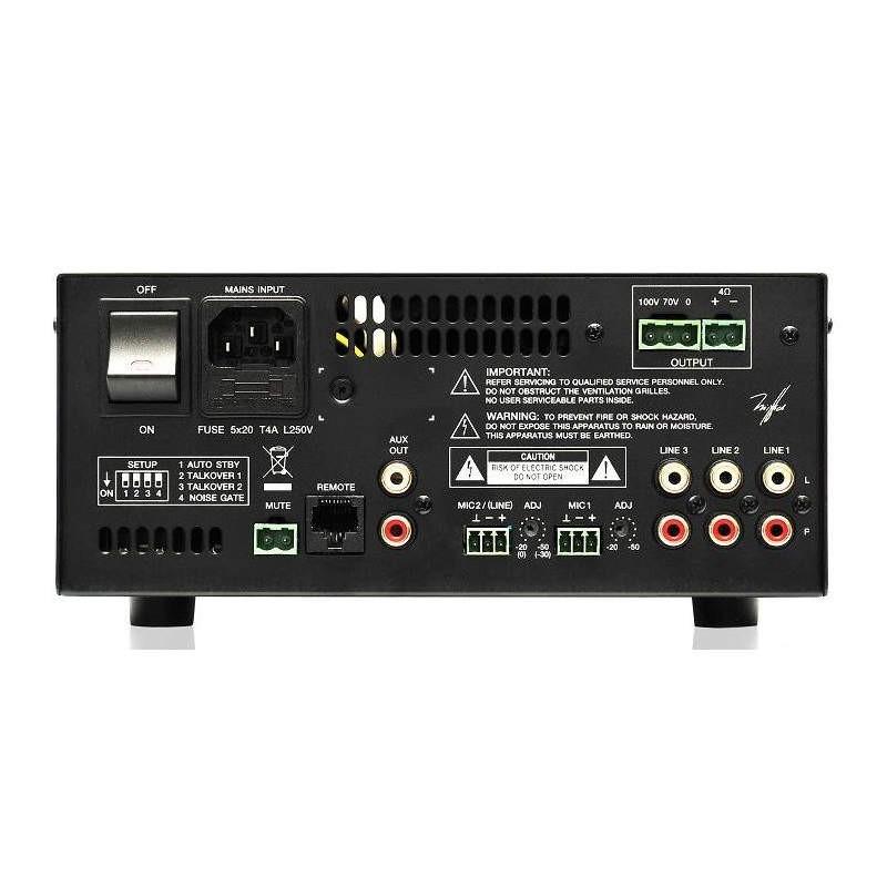 Fvs01amp02 - Amplificateur mixeur USB-SD-MP3 Ecler HMA120 - Entrées multiples et contrôle à distance_1