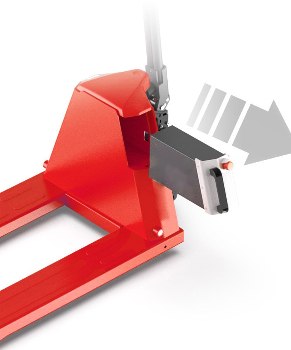 Pack promo : 2 transpalettes électrique Série C15 - 1500kg (Éligible Aide CNAM)-Roues stabilisatrices_2