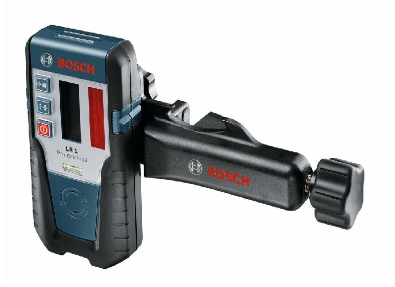 Récepteur laser rotatif Bosch LR 1 G - Faisceau vert - Jusqu'à 500 pi - Haute précision +/-1 mm / +/-3 mm_1