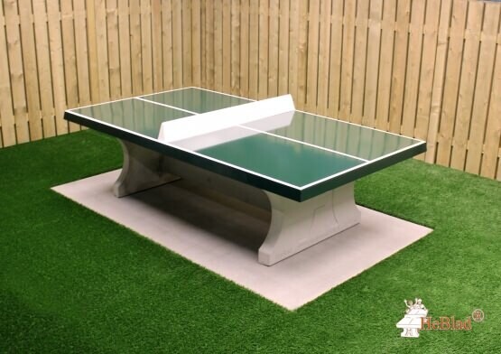 Table de ping pong en béton - BTHEB01 - Résistante aux intempéries et adaptée à un usage collectif_1