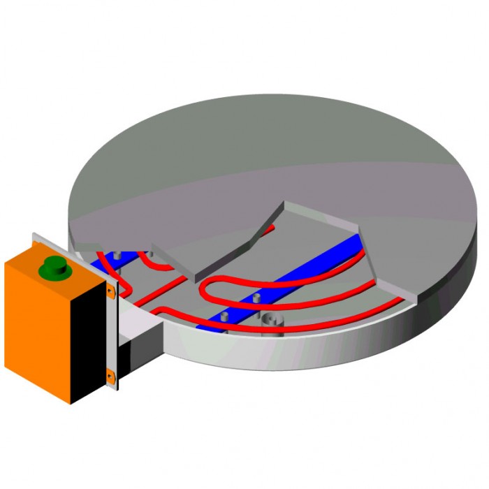 Plaque chauffante - chauffe fût 200 litres - 2000 w - 070984_1