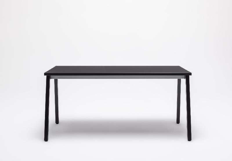 Bureau individuel Ogi M - MDD - Anthracite, 140 x 80 cm, Oui_0