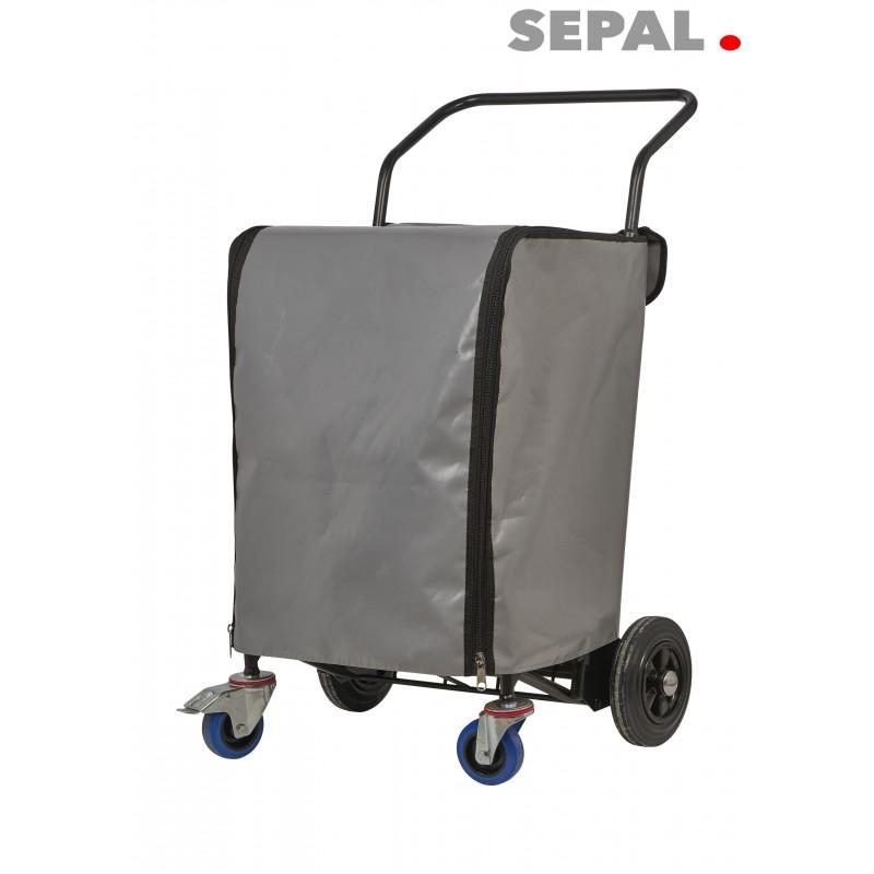 Chariot de marketing opérationnel pour lieux publics