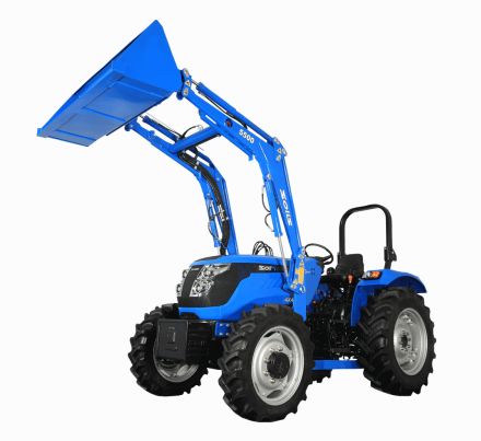S50 Tracteur agricole - Solis - moteur 2893 cc, force de levage 1600 kg, cabine spacieuse_1