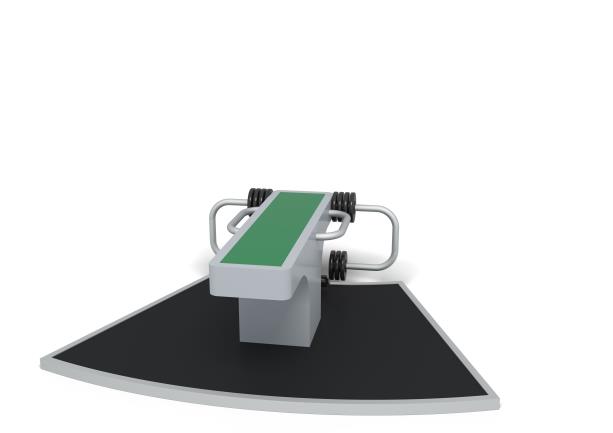 Équipement de fitness extérieur - Extension jambes - Vert - 8065144 - Sportpoint - Hags_1