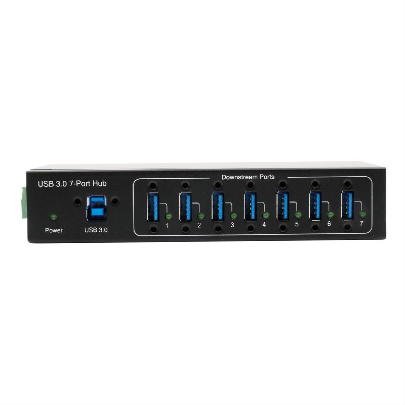 Exsys ex-11227hmvs hub métal 7 ports usb 3.2 gen 1 via vl811+ chipset_1