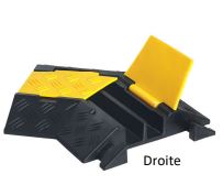 Angle 45° pour passe-câbles 45mm - 2 canaux - Grande résistance et modulable_1