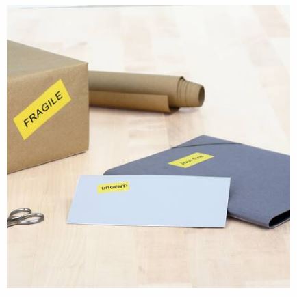 Étiquettes couleur adhésives - A4, 70 x 37 mm, bleues, référence 4468 - Compatibles imprimantes laser et jet d'encre_1