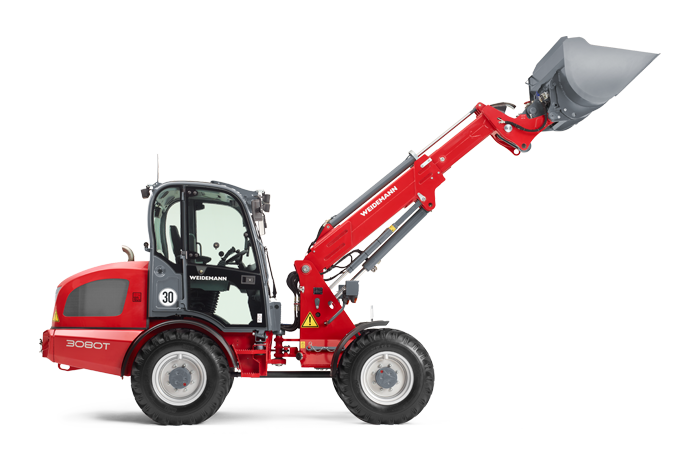 Mini-chargeuse télescopique 5.4t - Weidemann 3080t - haute hauteur de levage et portée améliorée_1