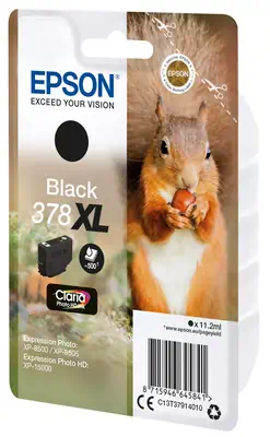 Singlepack Black 378XL Claria Photo HD Ink_1