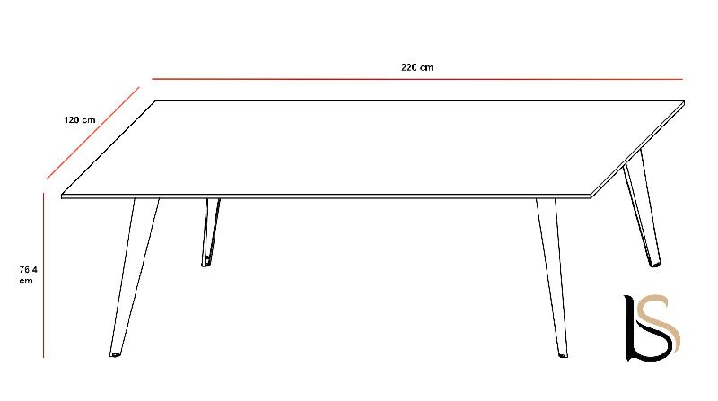 Table de réunion rectangulaire Pigreco Up- Martex - Non, Blanc_1