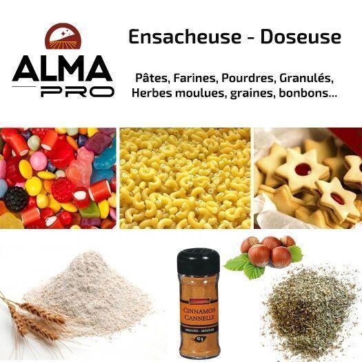 Ensacheuse en inox 304 pour produits alimentaires
