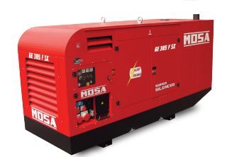 GE 385 FSX - Groupe électrogène diesel MOSA triphasé 350 kVA super insonorisé avec AVR et démarrage automatique_1