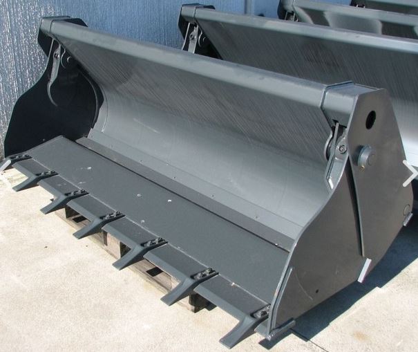 Godet 4 x 1 multifonction pour skid loader et chargeurs - excavation, chargement et déchargement_1