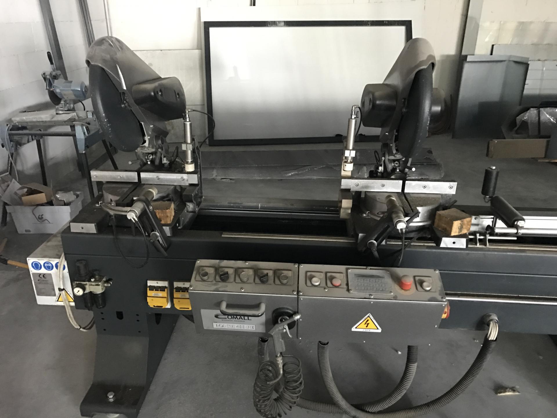 Tronçonneuse à double tête à lame pandulaire Ø 400 mm - Déplacement motorisé - COMALL MACH 400_1