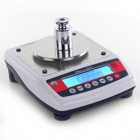 Balance de précision homologuée NHB+M - Pharmacie, bijouterie et laboratoire - Portée 600g, précision 0,01g_1