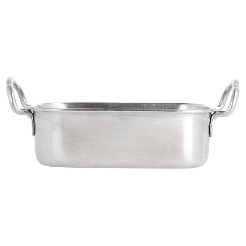 Mini plat inox poli miroir 14,5x9,5x4,5cm - par 6_1