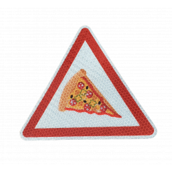 Panneau Personnalisé Pizza - Matériaux Durables et Options d'Éclairage_1