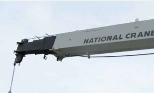 Camion grue 1300A Manitowoc - Charge maxi 27.2 t - Flèche 33.5 m - Hauteur 49.7 m_1