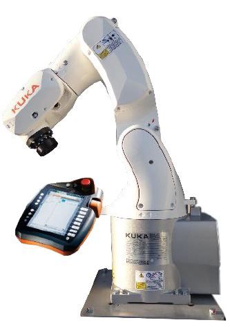 Cellule robotisée 6 axes KUKA - Vision industrielle avec KR4 R600, SmartPad et options pédagogiques_1