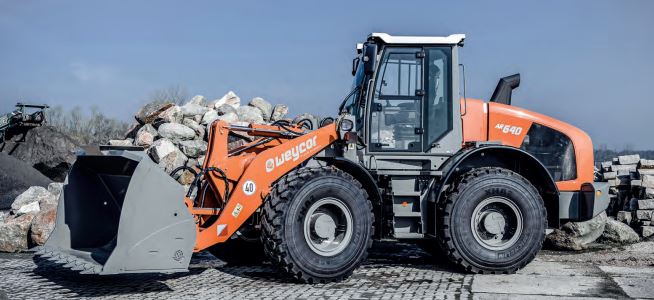 Chargeuse articulée lourde 6 cylindres, 175 CV - Weycor AR 640_1