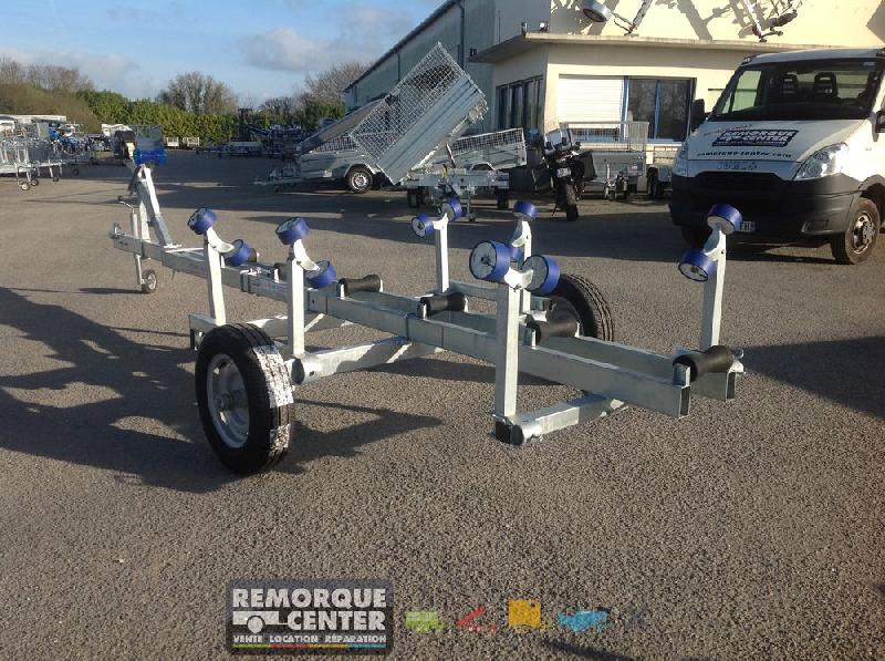 Chariot de manutention SW1400MA - SUN WAY - remorque cassante - 1 essieu - PTAC : 1700Kg - MAXI4_1