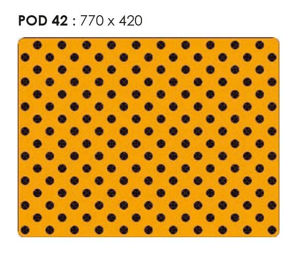 Dalle podotactile clous caoutchouc_1