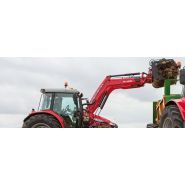 Chargeur frontal agricole MF FL - AGCO Distribution - Hauteur de levage max 6,55 à 4,96 m - Capacité de levage max 1540 à 3270 kg_1
